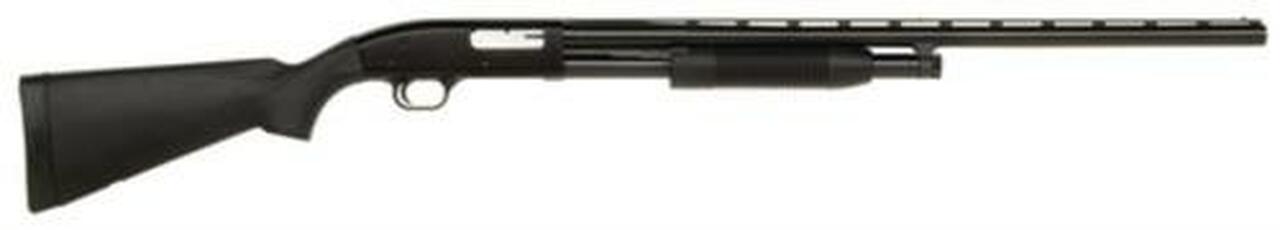 Maverick Model 88 Pump 12 ga 28″ 3″ Black Synthetic Blue Finish