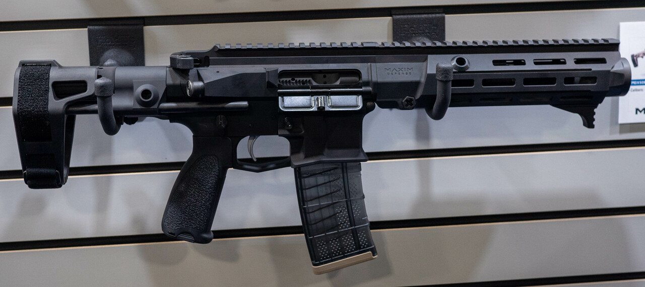 Maxim Defense MDX508-CP 5.56/.223, 8.5″ Barrel, Black, Gen 6 CQB Brace