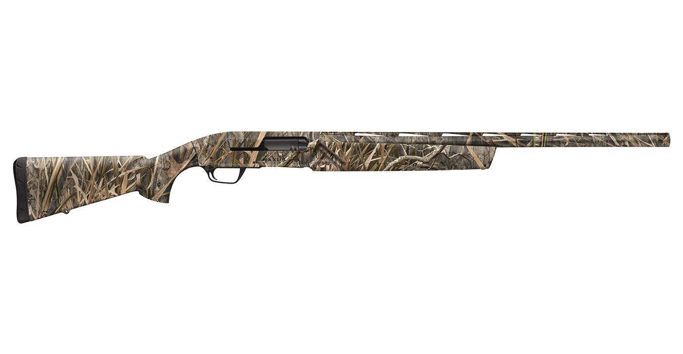 Maxus 12 Gauge Semi-Auto Shotgun with 28 Inch Barrel and Mossy Oak Shadow Grass Habitat Camo Finish