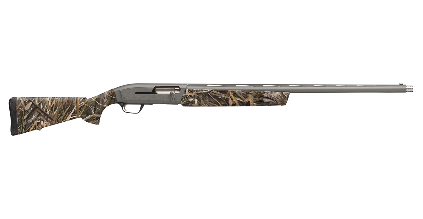 Maxus 12 Gauge Wicked Wing Semi-Auto Shotgun with Mossy Oak Shadow Grass Habitat Camo Stock and Tungsten Cerakote Finish