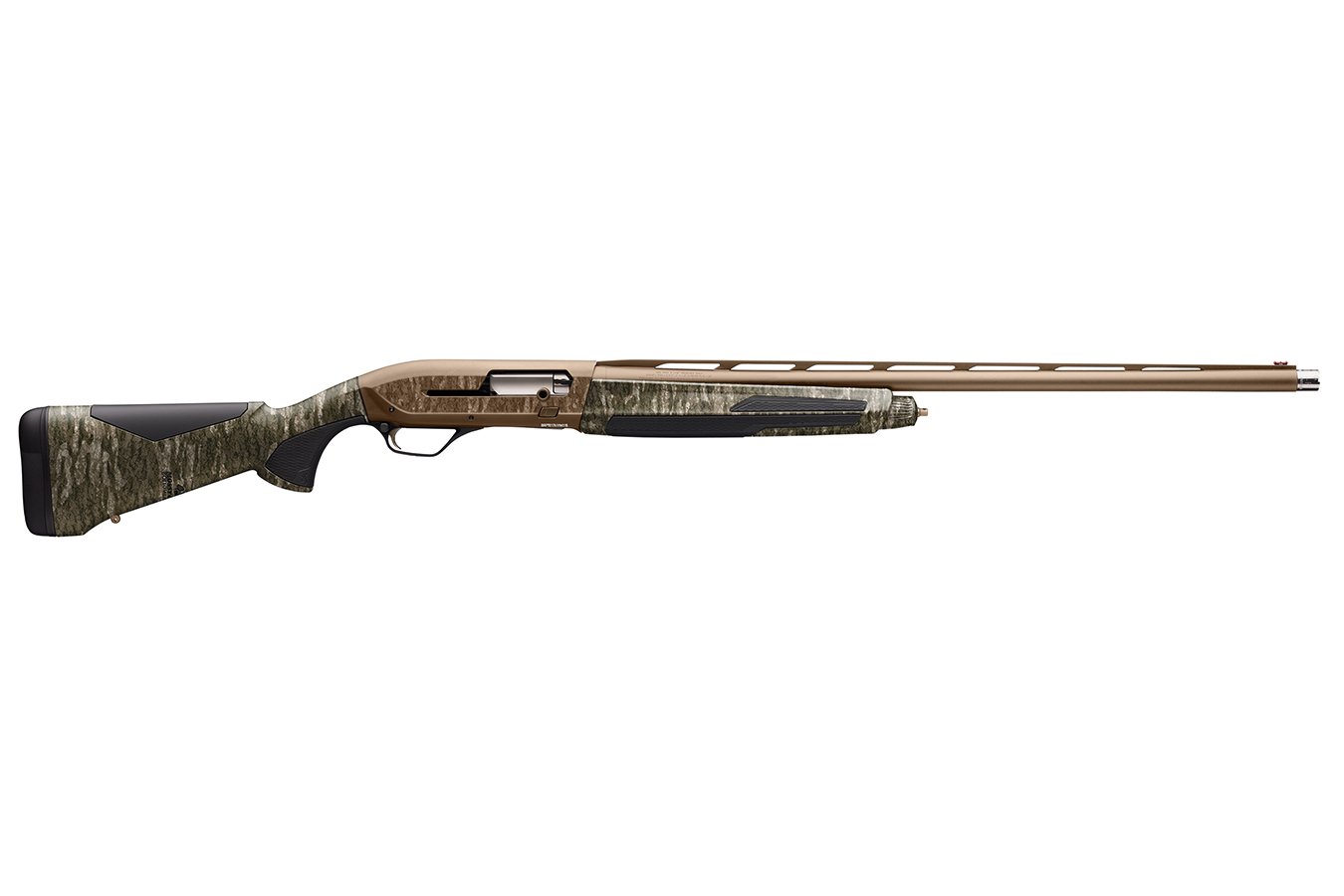 Maxus II Wicked Wing 12 Gauge Shotgun with Mossy Oak Bottomland Camo Stock and Burnt Bronze Finish