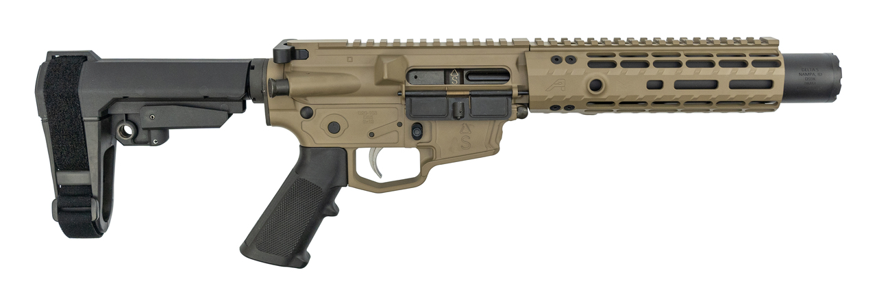 MCM DS9K Integrally Suppressed 9mm, 8.75″ Barrel, Rear Charge, FDE, 30rd