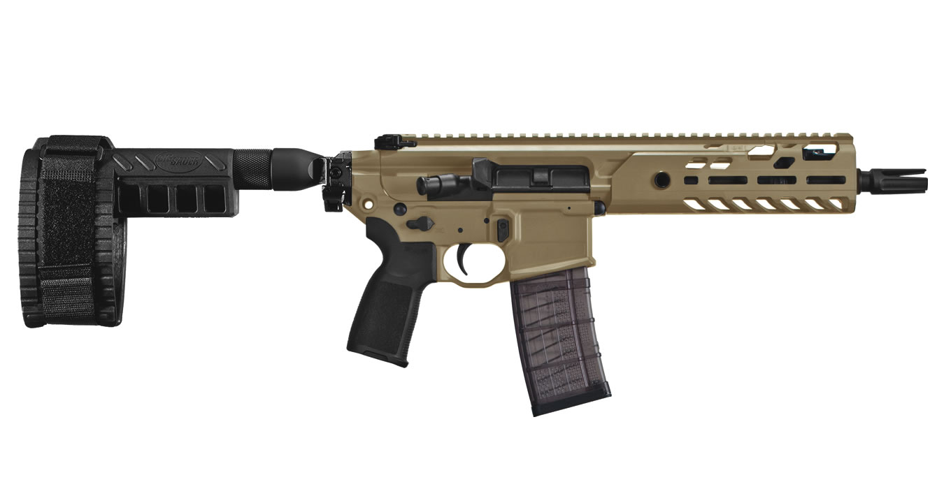 MCX Virtus 300 Blackout Flat Dark Earth (FDE) Pistol with PSB