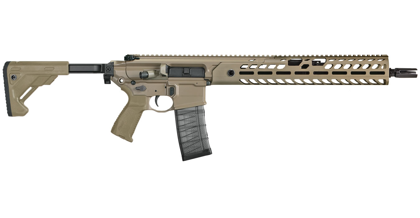 MCX Virtus Patrol 300 Blackout Semi-Auto Rifle with FDE Finish