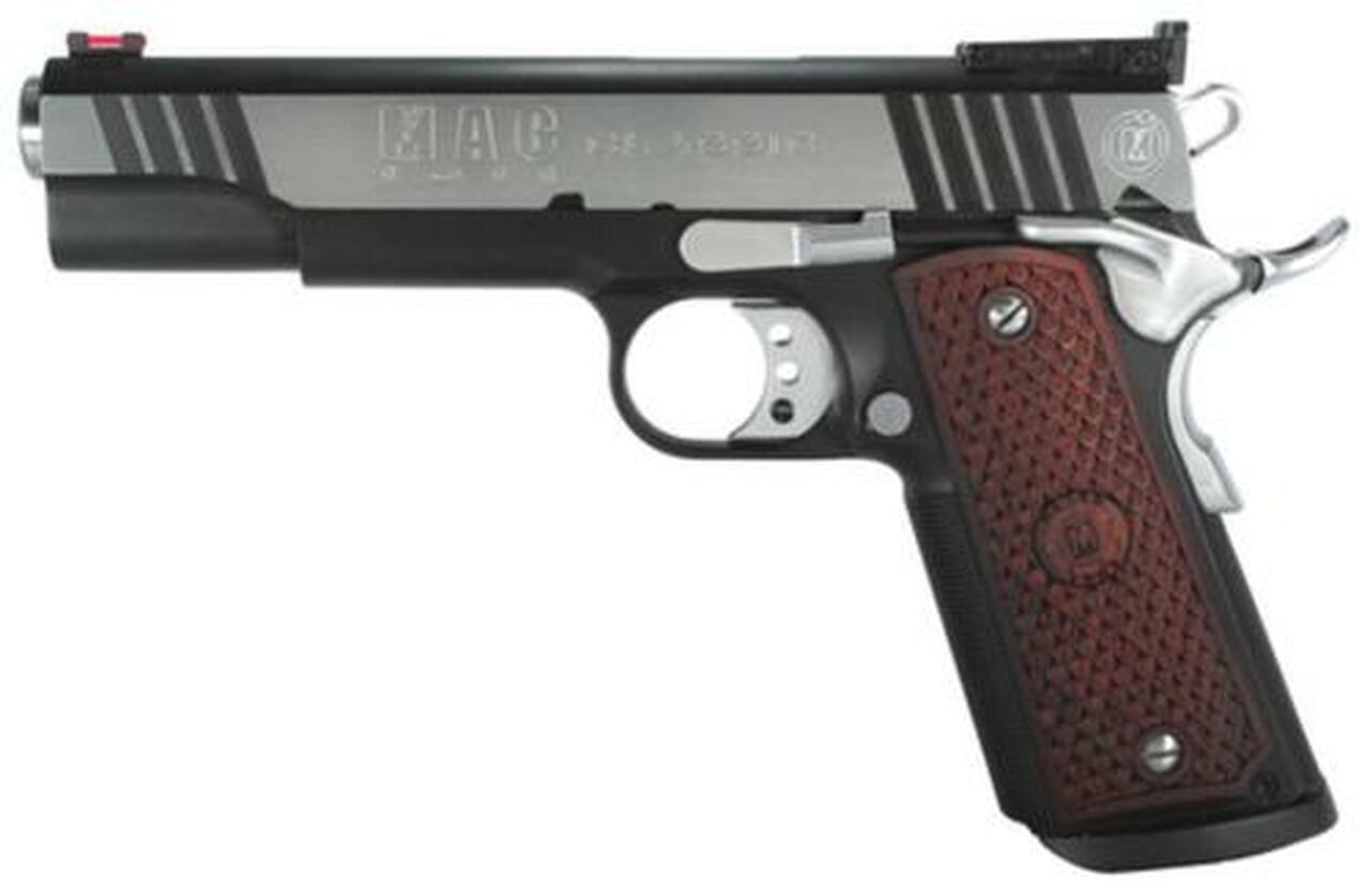 Metro Arms 1911 Classic 45 ACP 5″ Barrel Black Chrome Finish Adjustable Rear Sight Hardwood Grips 8rd Mag