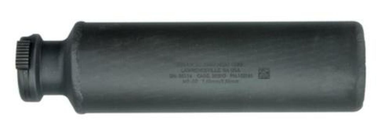 MG-SD Light Machine Gun Silencer 7/62mm/5.56mm 5.2 Inches 90T Ratchet Taper Mount 2 Inch Diameter Cerakote Finish – All NFA Rules Apply
