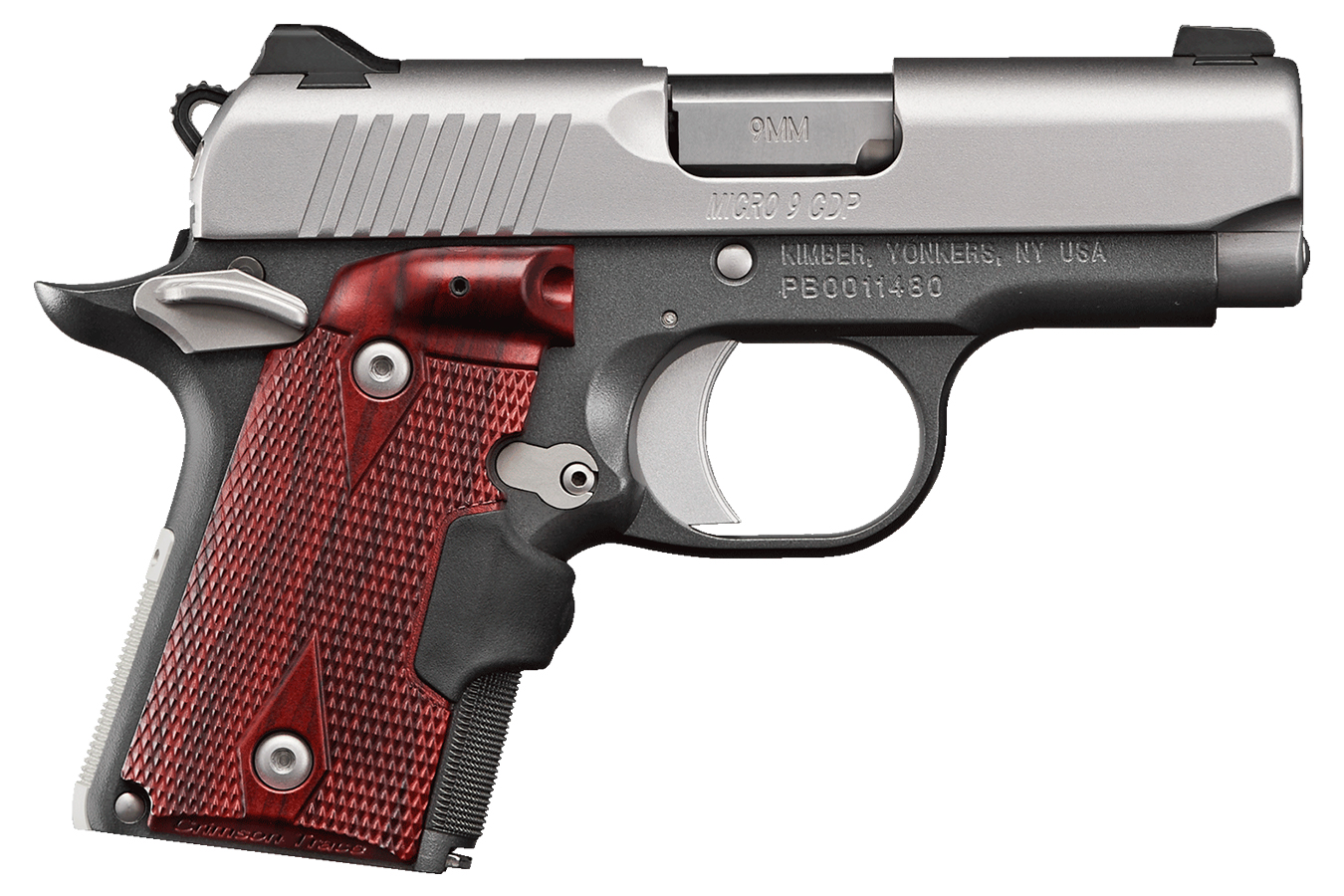 Micro 9 CDP 9mm Pistol with Crimson Trace Lasergrips
