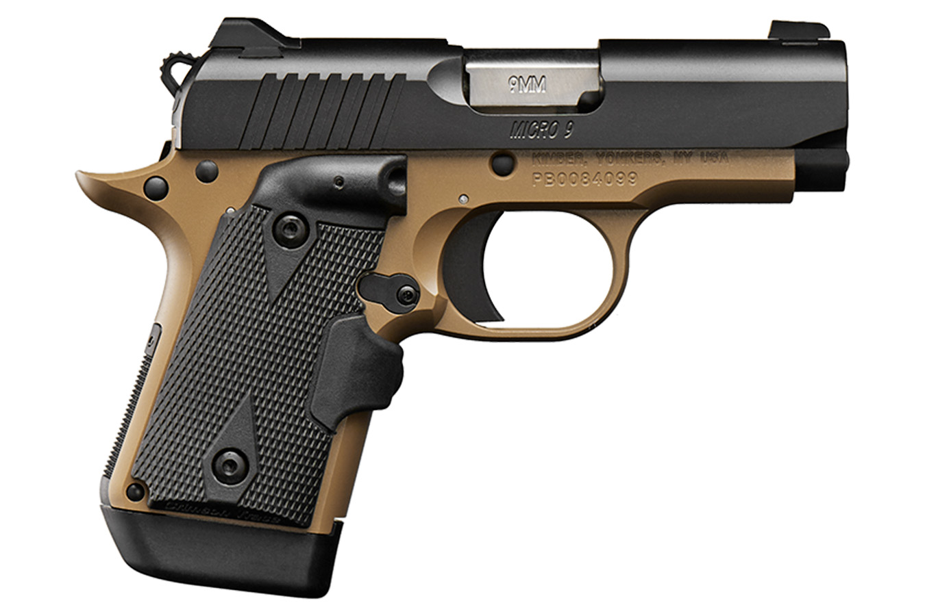 Micro 9 Desert Night 9mm with Crimson Trace Lasergrips