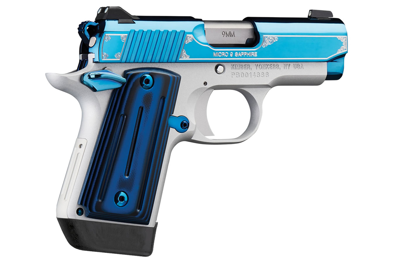 Micro 9 Sapphire 9mm Carry Conceal Pistol with Night Sights