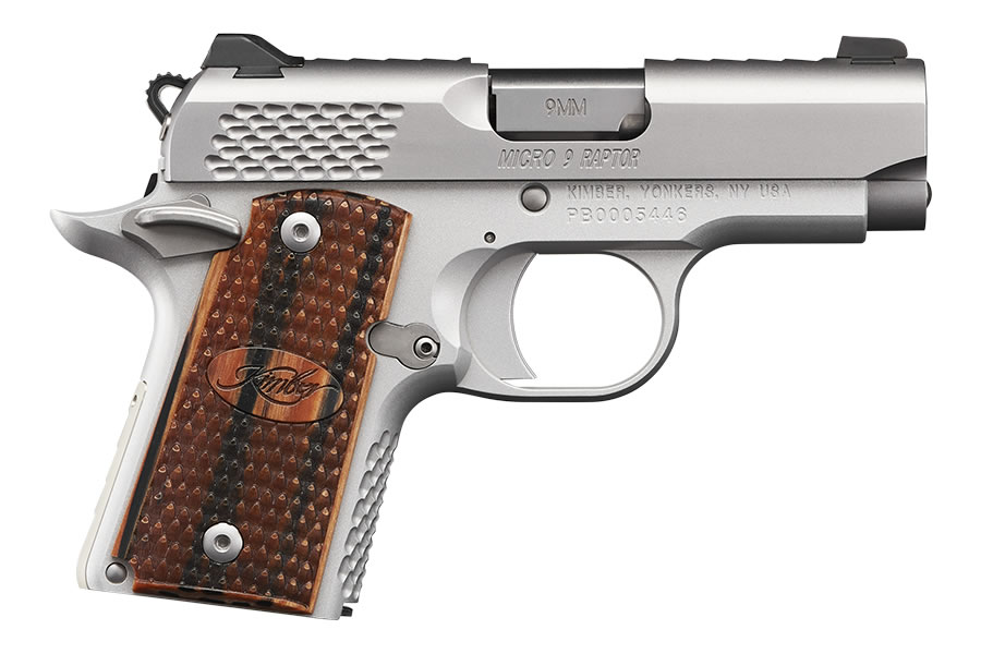 Micro 9 Stainless Raptor 9mm with Night Sights