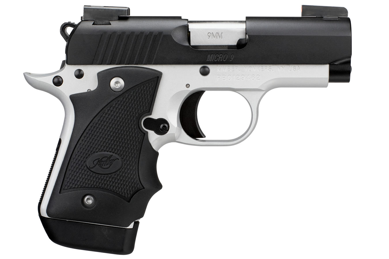 Micro 9 Two-Tone (DN) 9mm Carry Conceal Pistol with Truglo TFX Pro Day/Night Sights