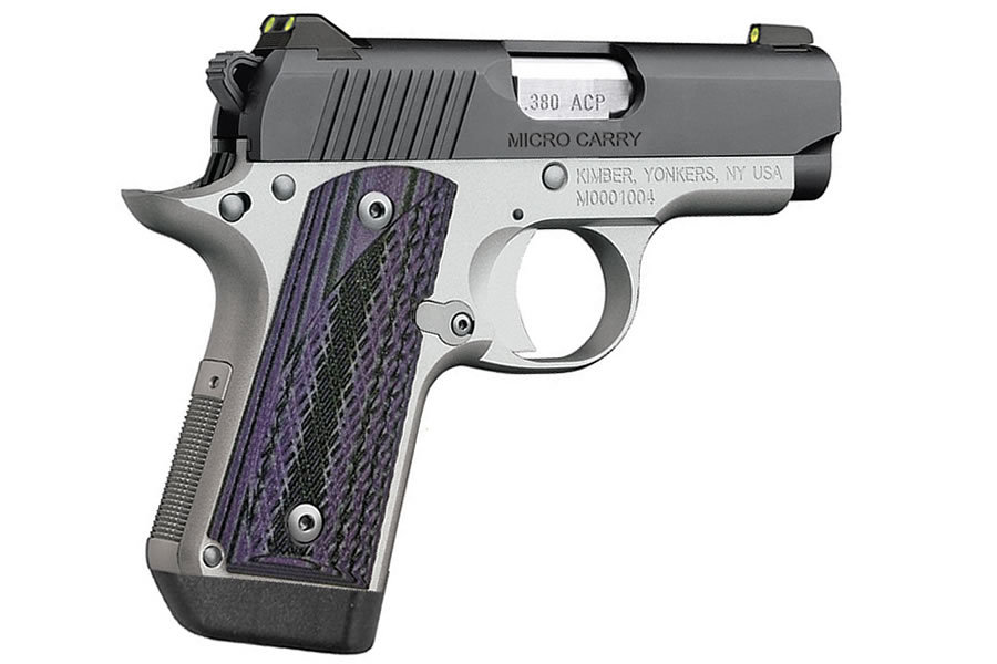 Micro Carry Advocate 380 Auto with Purple G10 Grips