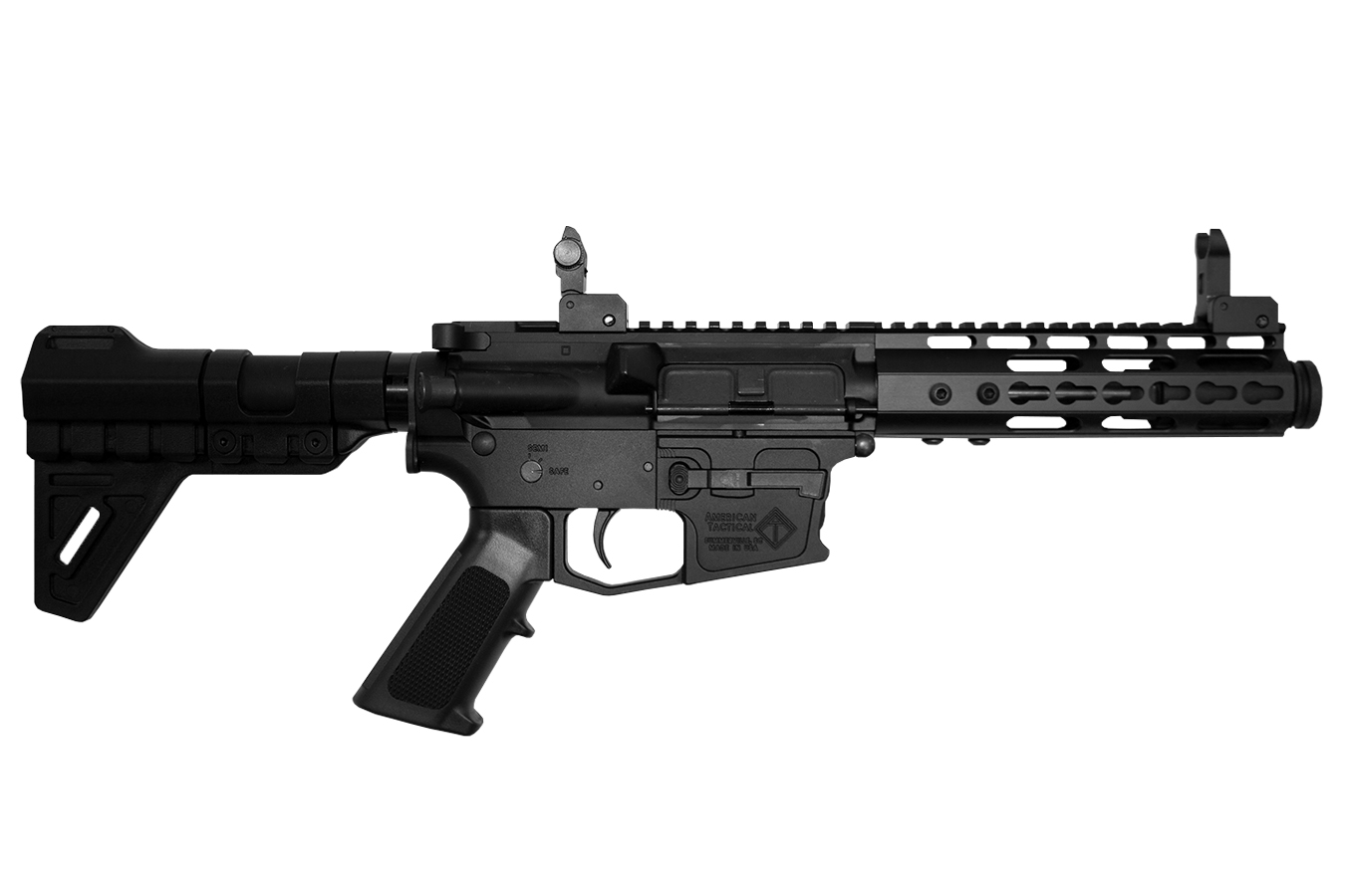 Mil-Sport AR-15 9mm Pistol with Keymod Rail