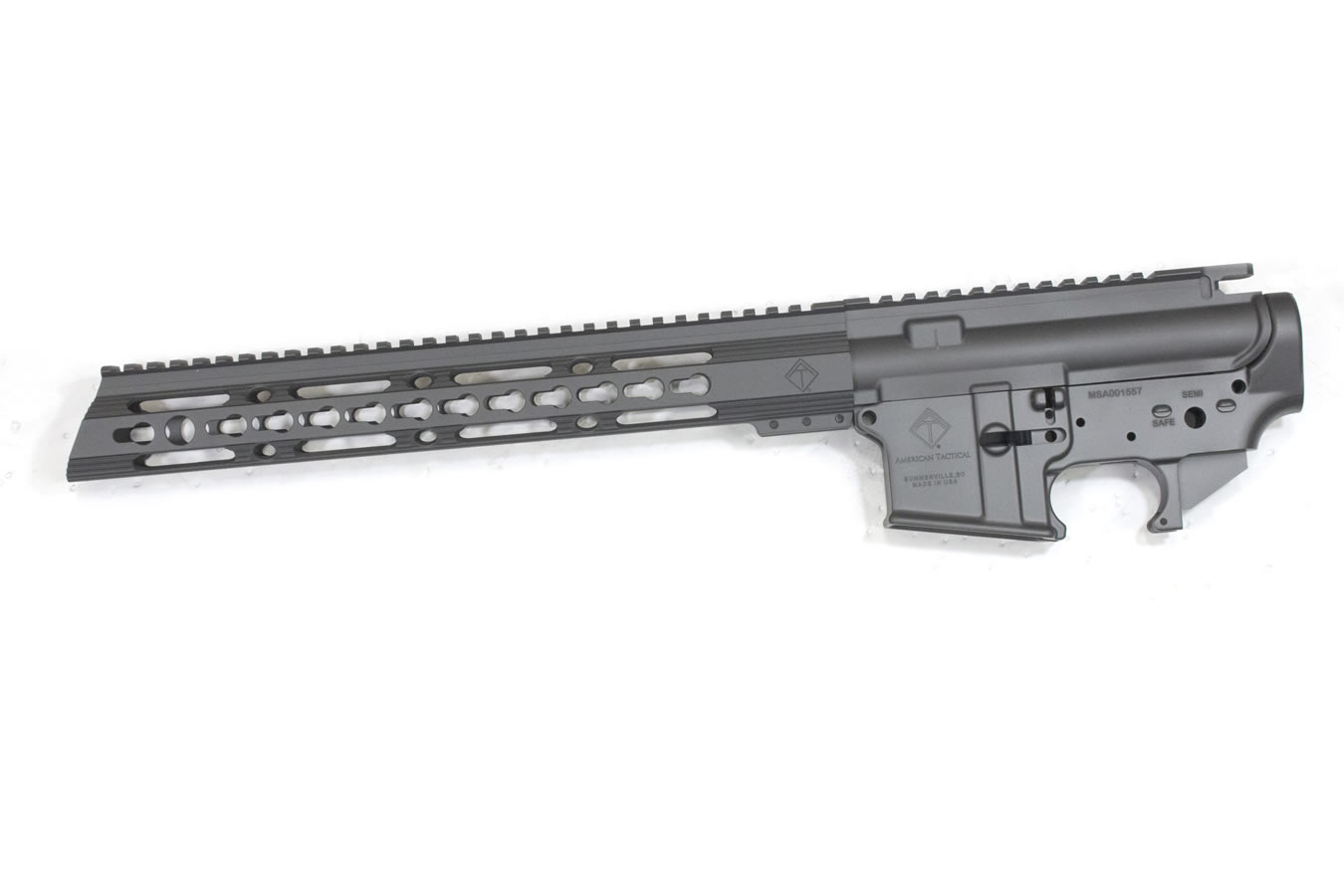 MilSport 223/5.56 Upper/Lower Receiver Combo with Sniper Gray Finish