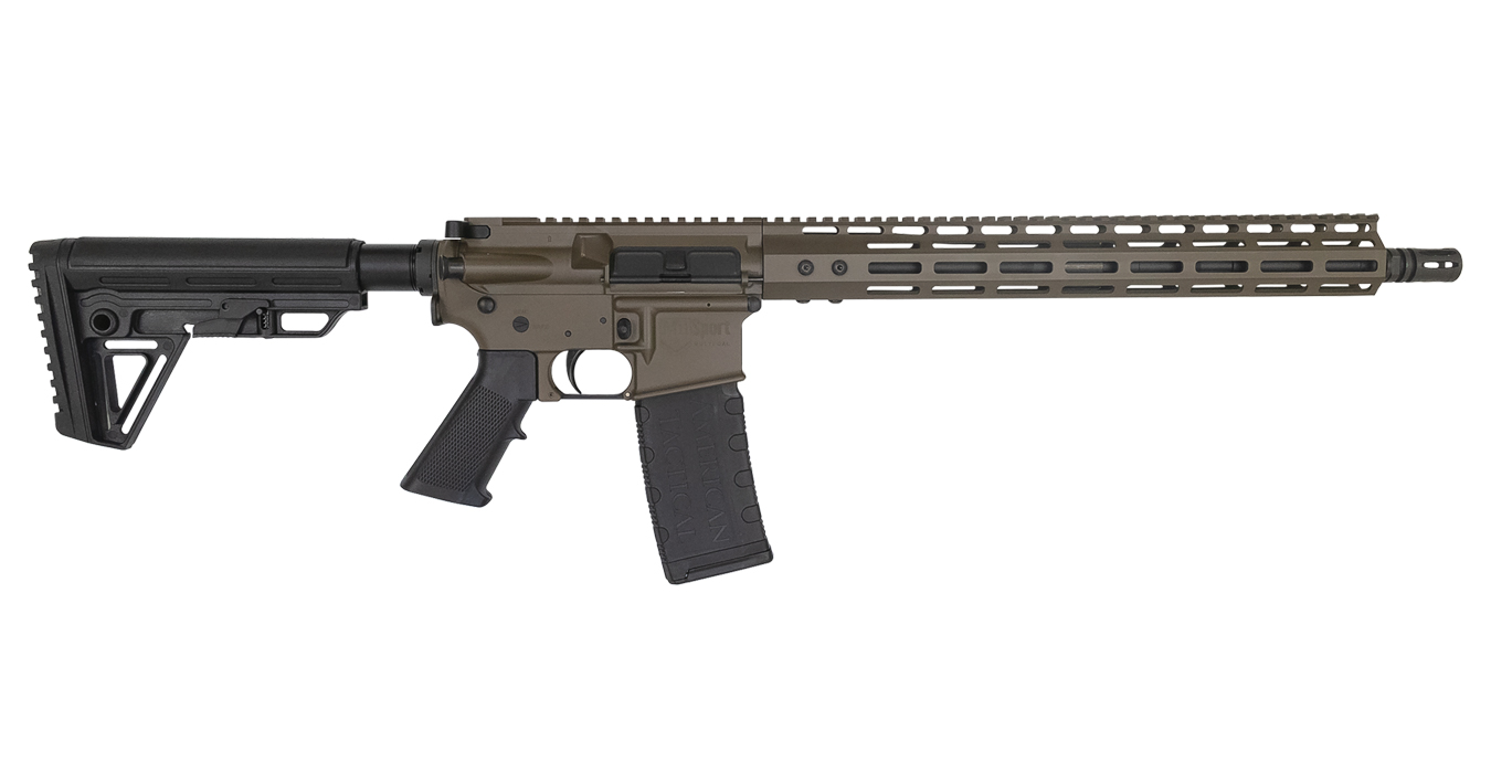 Milsport 300 Blackout Optics Ready Rifle w/ M-LOK Rail and Patriot Brown Finish