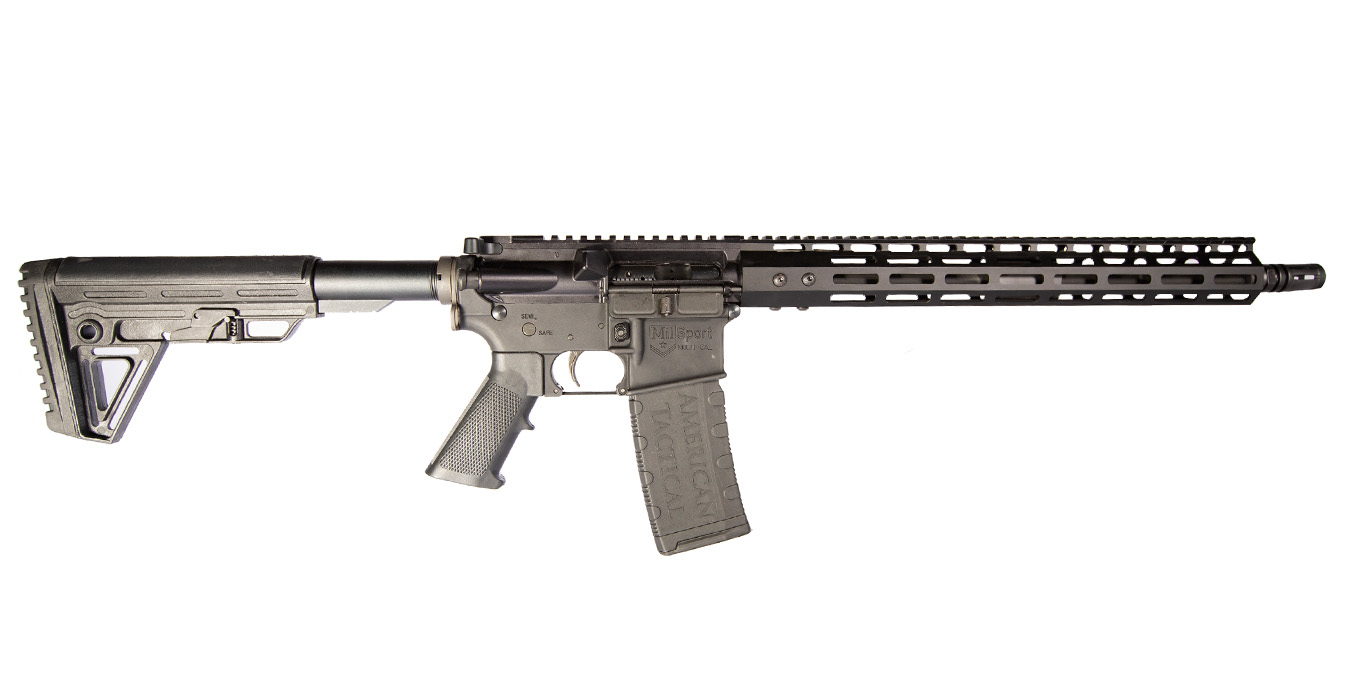 Milsport 300 Blackout Optics Ready Semi-Automatic Rifle with MLOK Rail