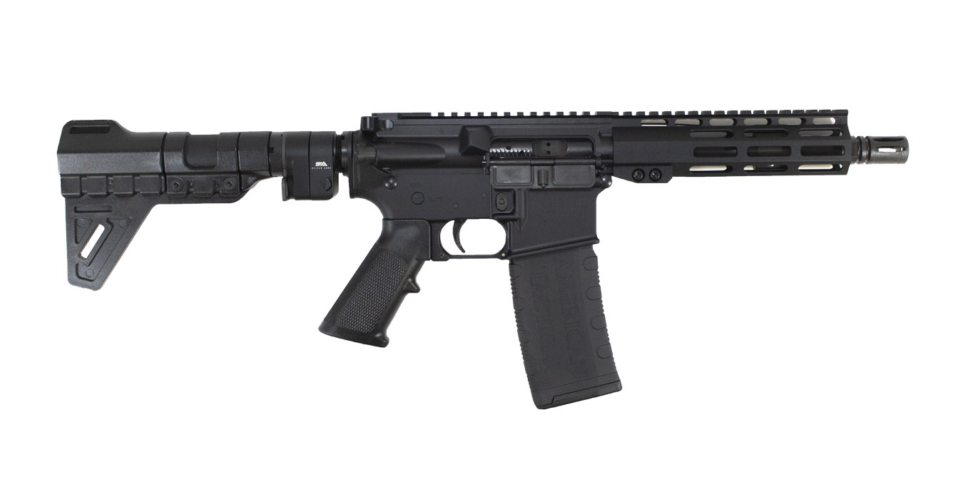 Milsport 5.56mm AR-15 Pistol with Folding Blade Stock