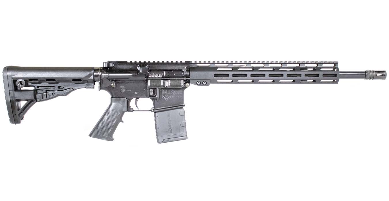 MilSport 6.5 Grendel AR-15 Rifle with Black Synthetic Stock