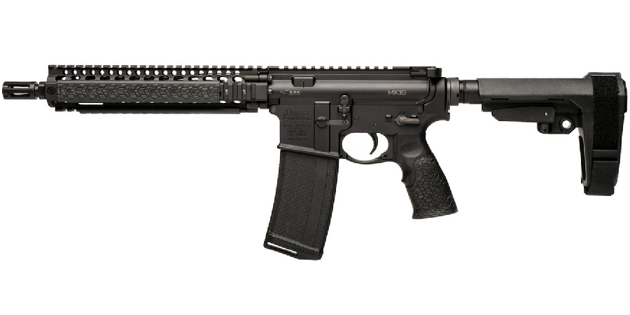 MK18 5.56mm NATO Semi-Automatic Pistol with Stabilizing Brace