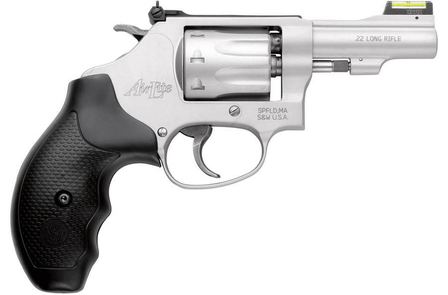 Model 317 Kit Gun 22LR J-Frame Revolver with Hi-Viz Fiber Optic Sight