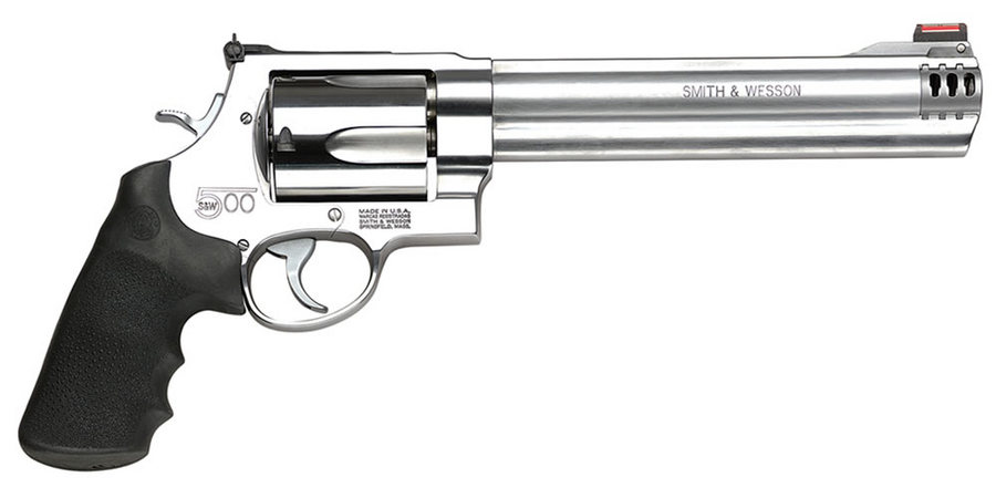 Model 500 Magnum Revolver with Hi-Viz Red Dot and Compensator