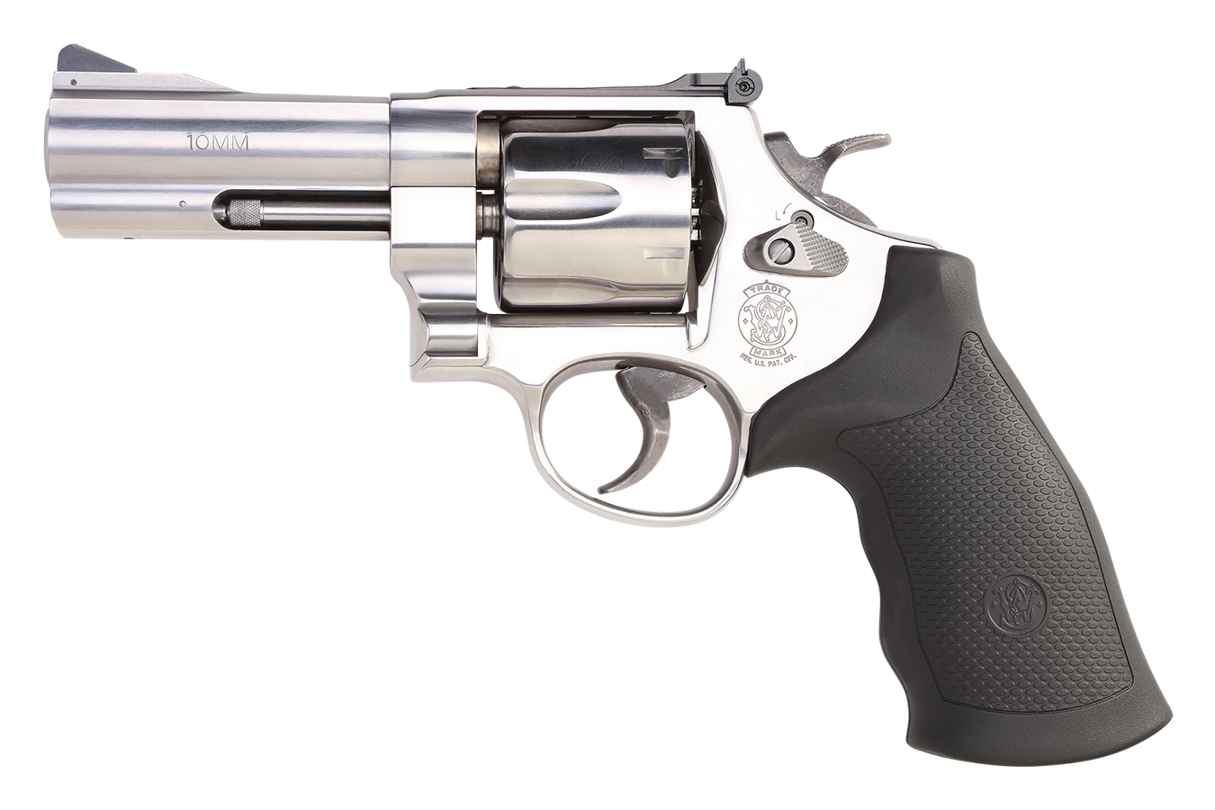 Model 610 10mm Stainless Revolver with 4 inch Barrel