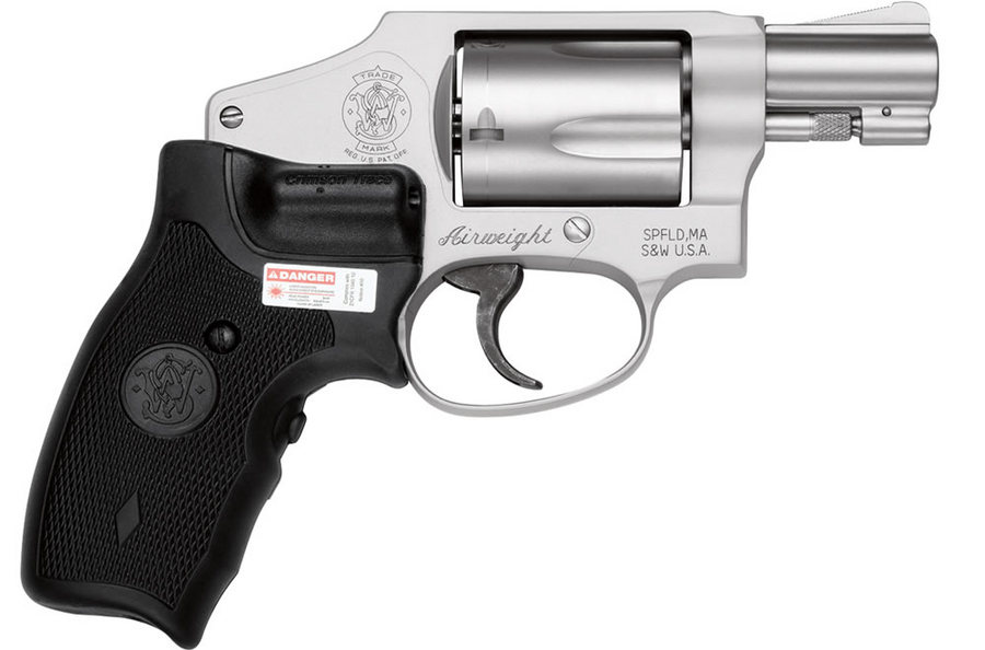 Model 642 38 Special Revolver with Crimson Trace Lasergrip (No Internal Lock)