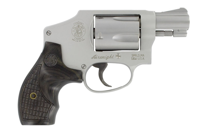 Model 642 38 Special Revolver with Wood Croc Grip (Talo)