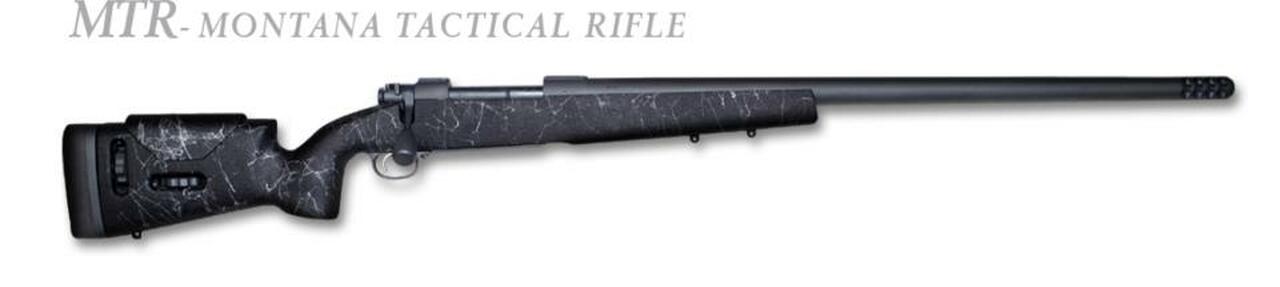 Montana Rifle Co. Montana Tactical 338 Lapua Mag, Synthetic, Cerakote, Right Hand