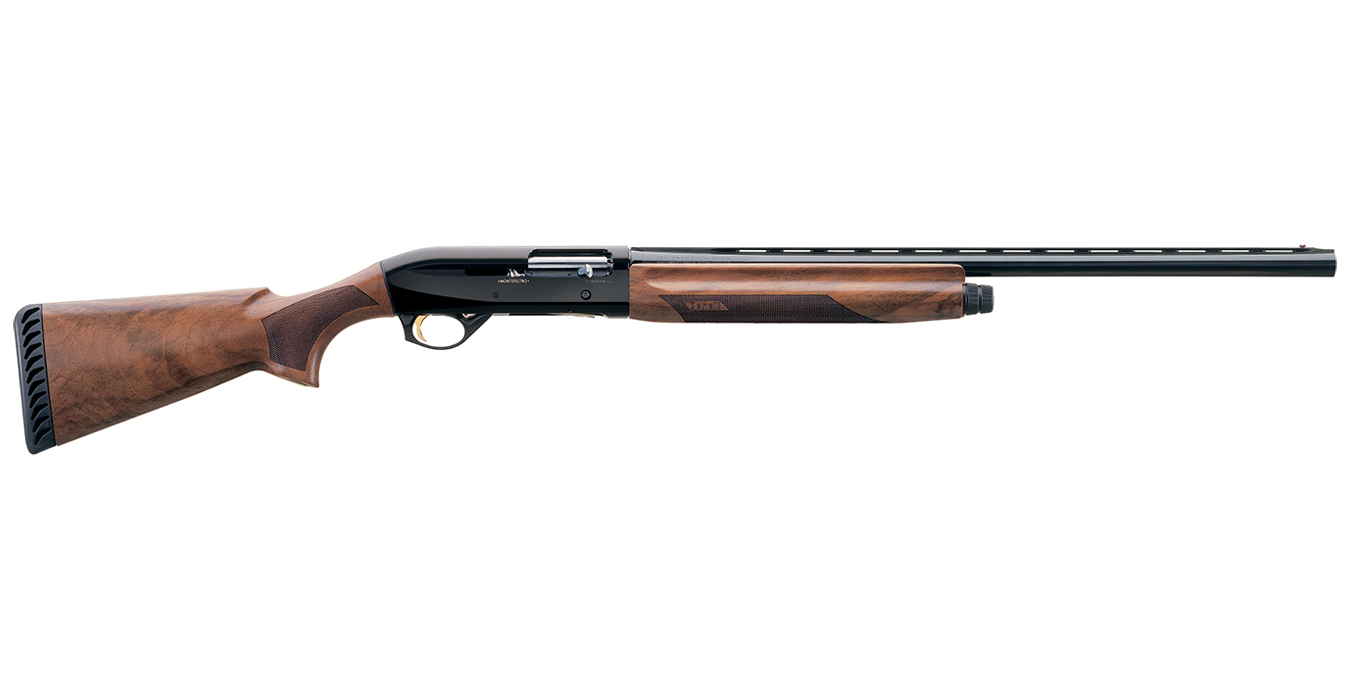 Montefeltro 12 Gauge Semi-Auto Shotgun with 26 Inch Barrel and Satin Walnut Stock