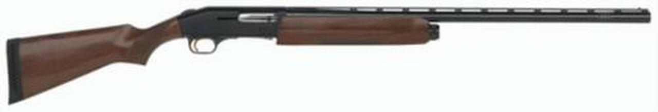 Mossberg 12 Ga/28″ Vent Rib Ported Barrel/Accu Mag Choke Set/Walnut Stock