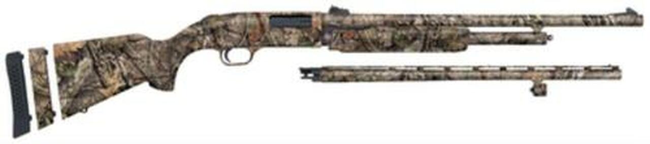 Mossberg 500 Field/Deer Youth Pump 20 Ga 22″/24″ Barrel, Mossy Oak Obsessi, 5rd