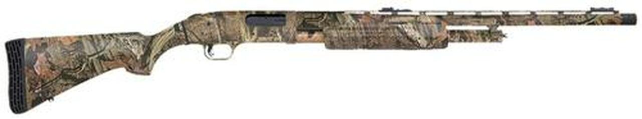 Mossberg 500 FLEX Hunting Pump 12 ga 24″ 3″ Synthetic Stock MOBUI Finish