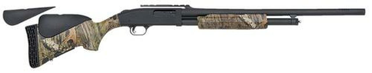 Mossberg 500 FLEX Slugster Pump 12ga 24″ 3″ Synthetic Stock Mossy Oak Break-Up Inf