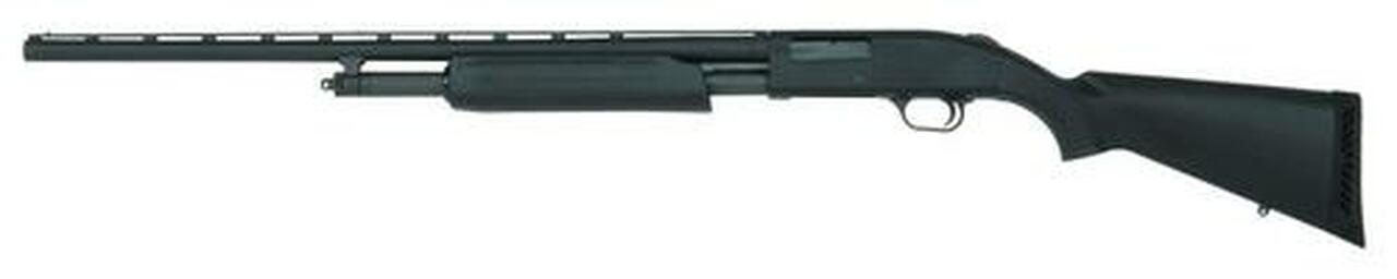 Mossberg 500 Left Hand, 20 Ga, Blued/Synthetic Stock, 26″, 6rd