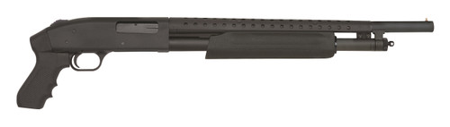 Mossberg 500 Persuader 20 Ga, 3″ Chamber 18.5″ Barrel, Black, Pistol Grip, 7rd
