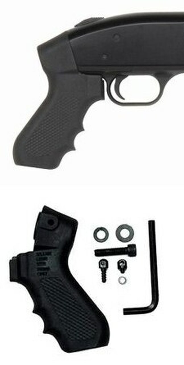 Mossberg 500 Pump 20 ga 18.5″ 3″ Black Synthetic Stock Blued