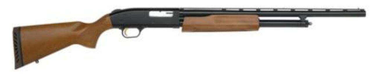 Mossberg 500 Pump 20 ga 22″ 3″ Wood Blue Finish
