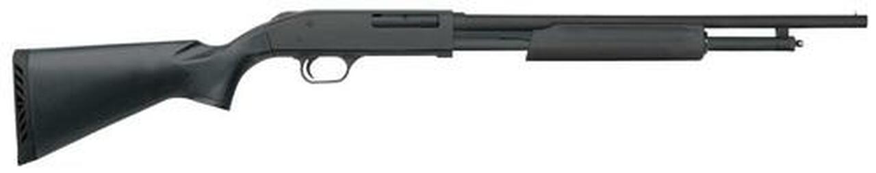 Mossberg 500 Pump 410 Ga ga 18.5″ 3″ Synthetic Black Stock Blued Rcvr