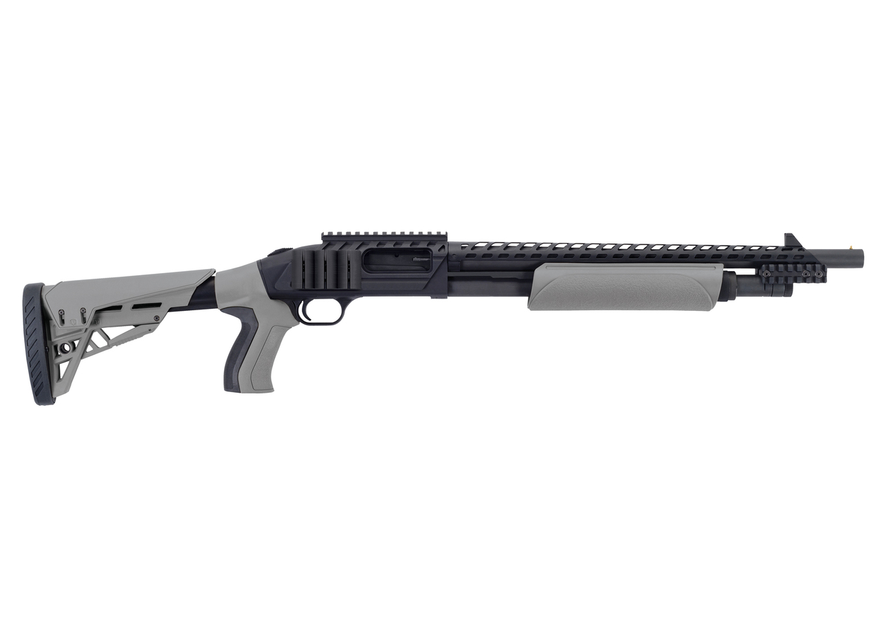 Mossberg 500 Scorpion 12 Ga, 18.5″ Barrel, Destroyer Grey, 5rd