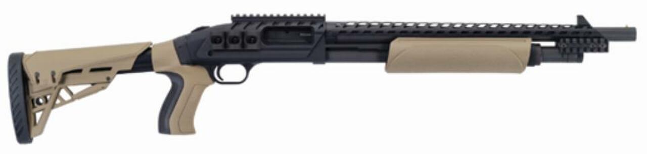Mossberg 500 Scorpion 12 Ga, 18″ Barrel, Flat Dark Earth, TALO Special Edition