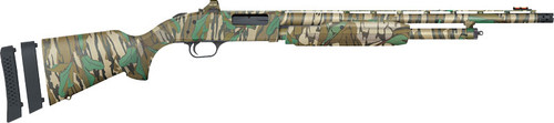 Mossberg 500 Super Bantam Turkey 20 Ga, 3″ Chamber 22″ Barrel, Mossy Oak Green Leaf, Includes Holosun Red Dot, 5rd