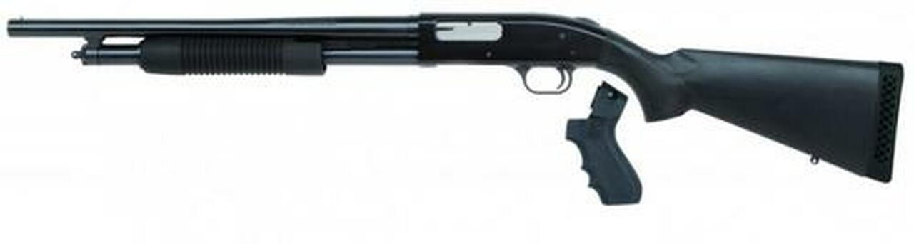 Mossberg 500 Tactical, 12 Ga, 18.5″, 6rd, Blued/Synthetic, LEFT HAND
