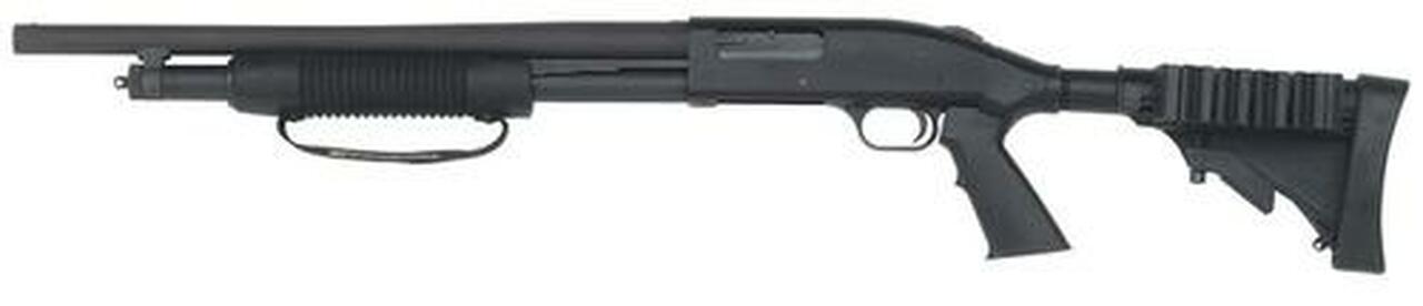 Mossberg 500 Tactical 12 Ga, 18.5″, 6rd, LEFT HANDED, Adjustable Stock