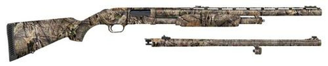 Mossberg 500 Turkey/Deer Combo Pump12 Ga 24″/24″ Barrel, Mossy Oak Break-U, 5rd