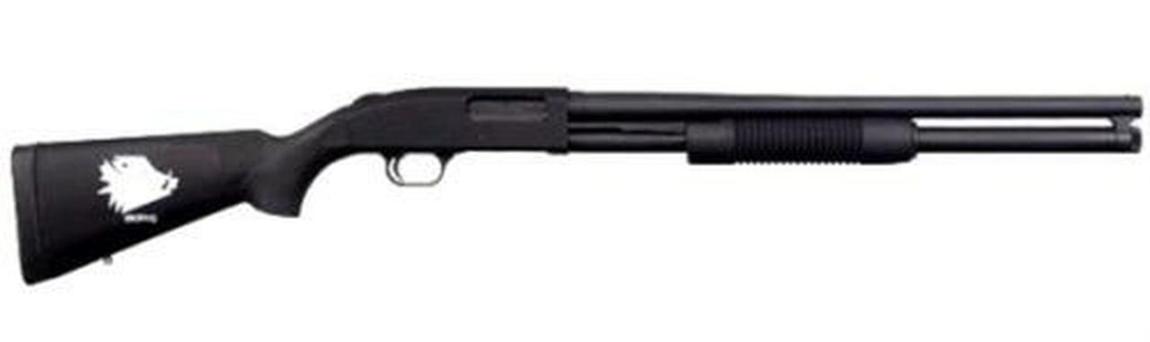 Mossberg 500 Wild Hog 12 Ga, 20″, Matte Black, Cylinder Bore, Bead Sight, 8rd