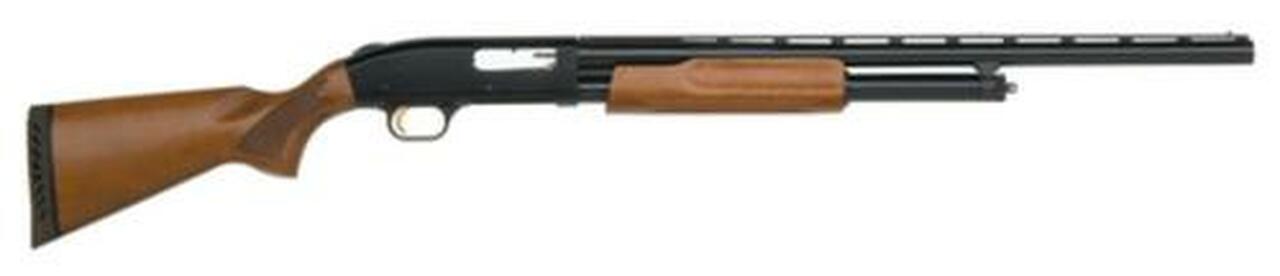 Mossberg 500 Youth Pump 12 Ga 24″ 3″ Walnut Stock Blued Rcvr