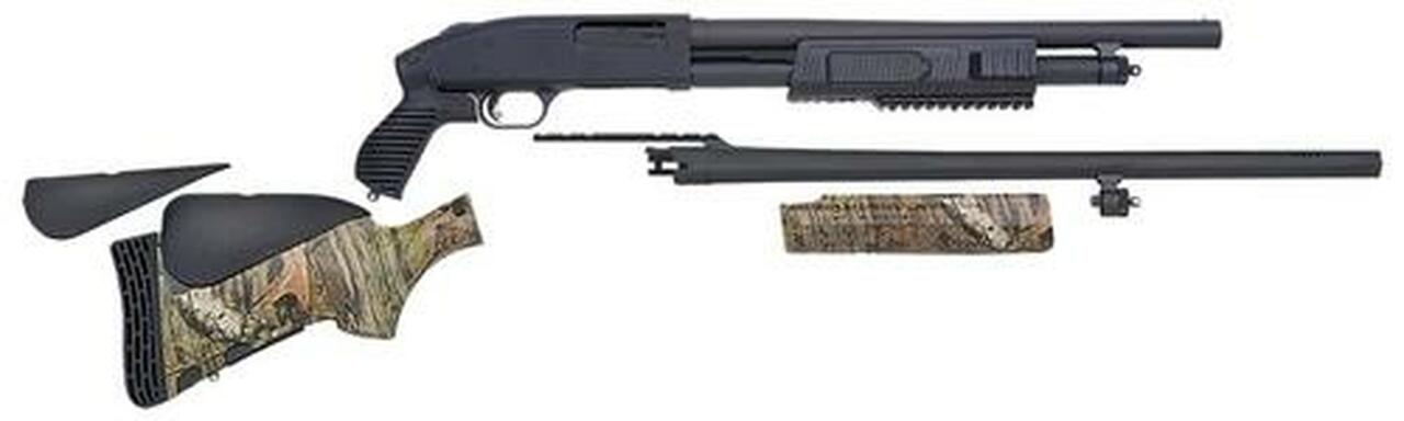 Mossberg 500C FLEX Pump 12ga 24″/18.5″ ISB MOI 5+1 Blued