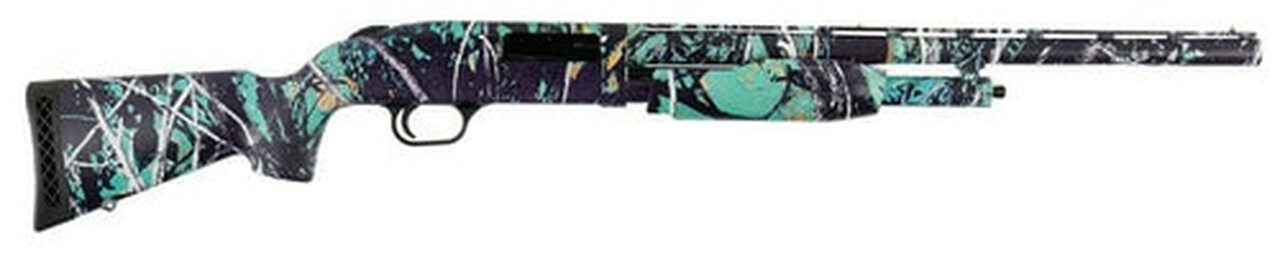 Mossberg 510 Mini Pump 20 Ga, 18.5″ Barrel, 3″, Muddy Girl Serenity Synthetic Stock