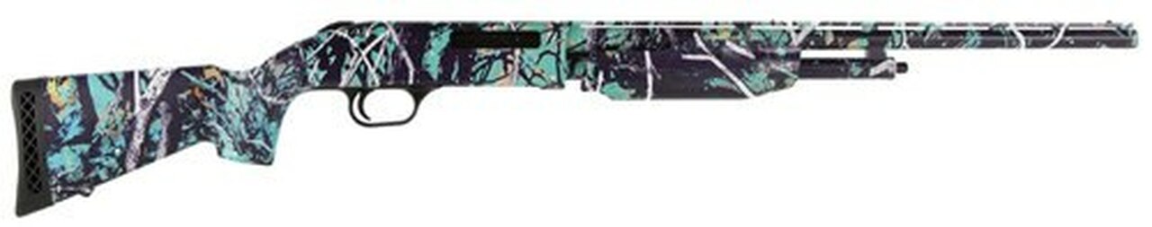 Mossberg 510 Mini Pump 410 Ga, 18.5″ Barrel, 3″ Muddy Girl Serenity Synthetic Stock